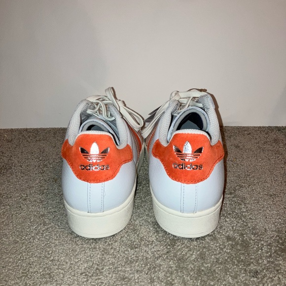 Adidas superstars size 10 men’s, Orange and Brown, Brand New - Picture 2 of 7